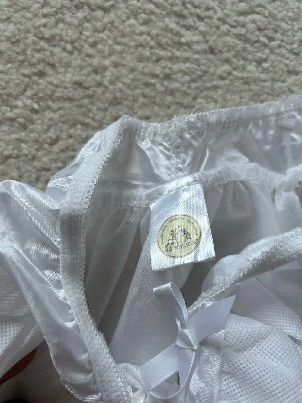 Little adventures classic fullness slip size 3XL 11-13 years white underskirt